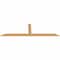 Ekena Millwork Portland Timber Gable Bracket, Western Red Cedar, 108"W x 31 1/2"H x 1 1/2"D x 5 1/2"F, 7/12 Pitch GBW108X31X0206POR00SWR - alternate 2